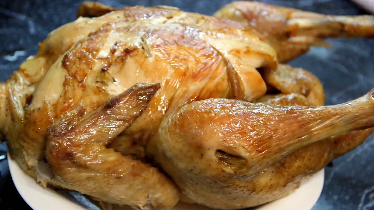Как быстро и вкусно запечь в духовке курицу(Дневник рыболова)