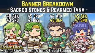 Rearmed Tana, Gilliam, Syrene, & Vanessa (Arcane Náströnd Bow) | Banner Breakdown screenshot 2