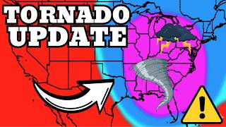 A HUGE Tornado Outbreak Is Happening RIGHT NOW Across The Plains...