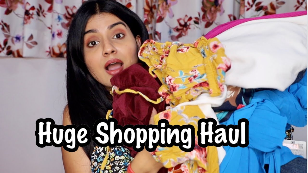 HUGE SHOPPING HAUL 2020 | *SALE* Try On Haul Clothes, Bags, Shoes | Zara, Forever 21, SheIn ...
