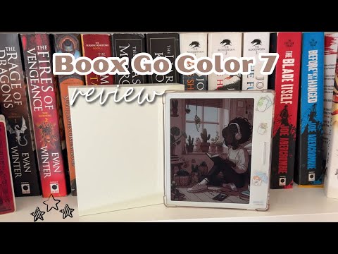 Boox Go Color 7 Review | The Only E-reader You Need?