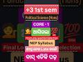 Final Long question Selection/ Political Science Hons / Core-1/+3 1st sem/NEP 2020/ ବାସ୍ ଏତିକି ପଢ଼ 🔥