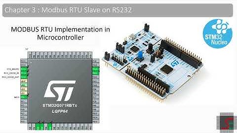 Ch03a : Modbus RTU Slave implementation using STM32G071 | Learn Embedded Systems