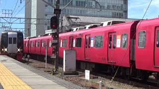 「突然の運用変更」1700系1702F 名鉄犬山線 犬山駅 到着