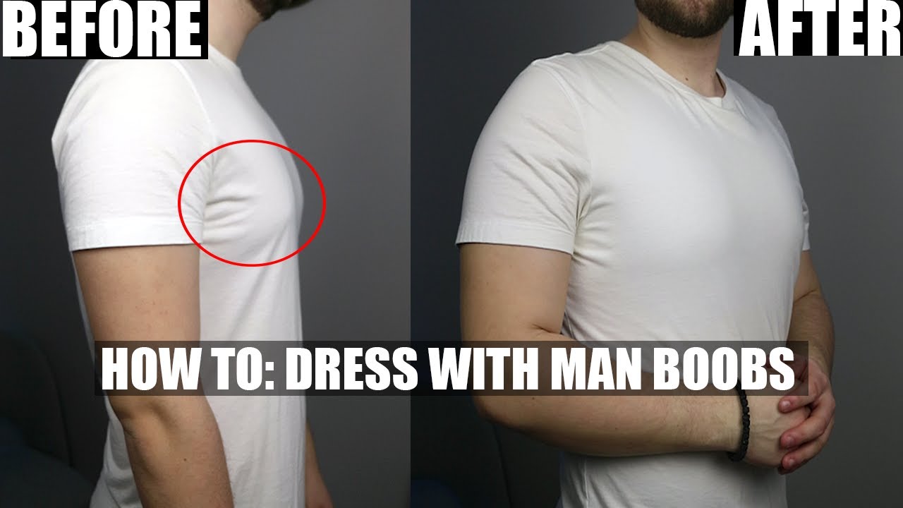 7 Style Tricks To Hide Your Man Boobs