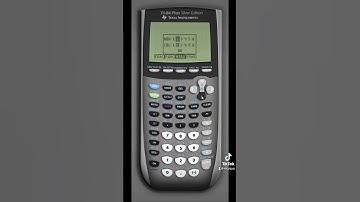 Doing Matrix Multiplication on your SCHOOL Calculator! #mathtutorial #schoollife #calculatortricks