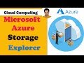 Microsoft azure storage explorer explained
