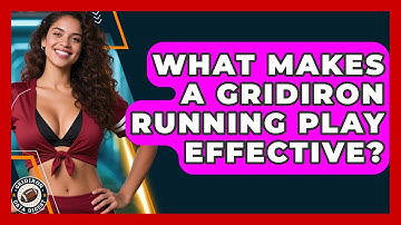 What Makes A Gridiron Running Play Effective? - Gridiron Data Digest
