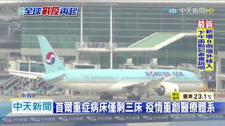 20201212中天新聞　南韓950例確診創新高　首爾建「貨櫃方艙」應急