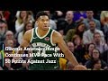 Giannis Antetokounmpo Continues MVP Pace With 50 Points Against Jazz