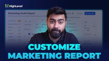 How to Customize Your Marketing Audit Report in GoHighLevel