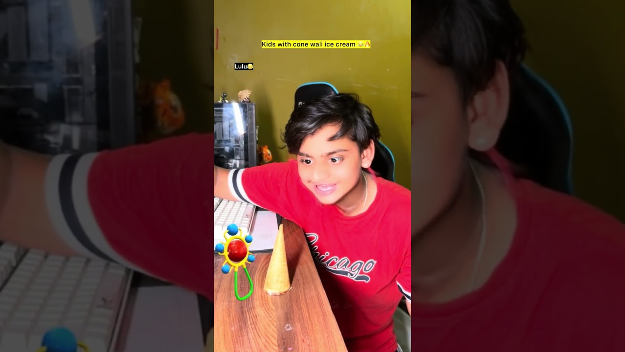 Bache aur cone wali ice cream 😂🔥| indian family #shorts #indian #comedy #chaman #relatable #funny