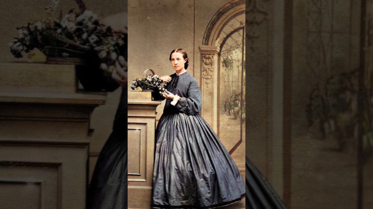 Teenage Women of the Early Victorian Era / HD Colorized Photographs