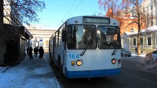 Троллейбус Екатеринбурга Зиу-682Г [Г00] Борт.№164 Маршрут №9 На Остановке 
