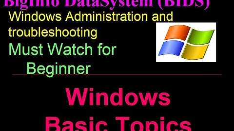 Module 2 | Windows introduction| Event logs | System Resources| Device Management | Windows Basic
