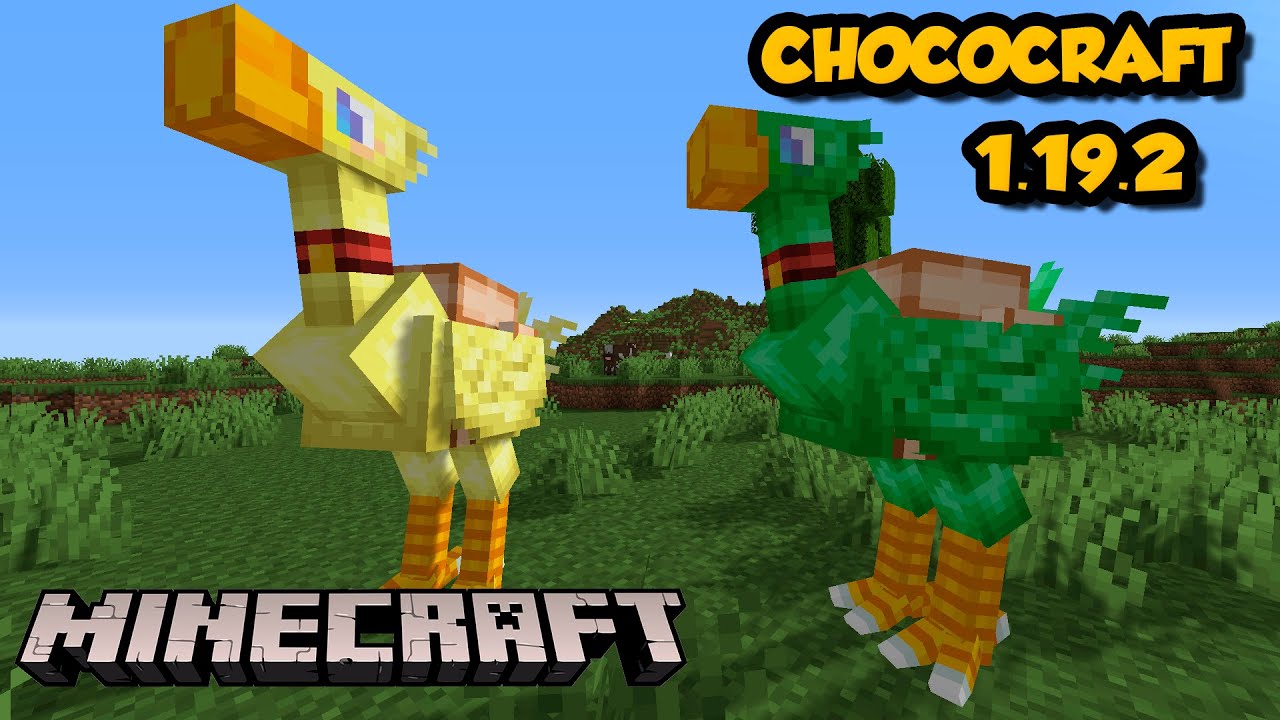 [MOD 1.19.2] 🐤🐥 CHOCOCRAFT | Domestica Chocobos 🐤🐥