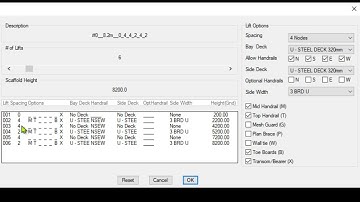 iScaf® 10 - Tutorial on Lift Control features for flexible decking and custom builds for Scaffolding