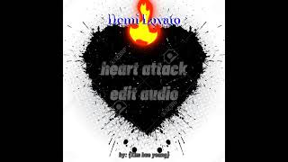Download Lagu Demi Lovato - heart attack audio edit MP3