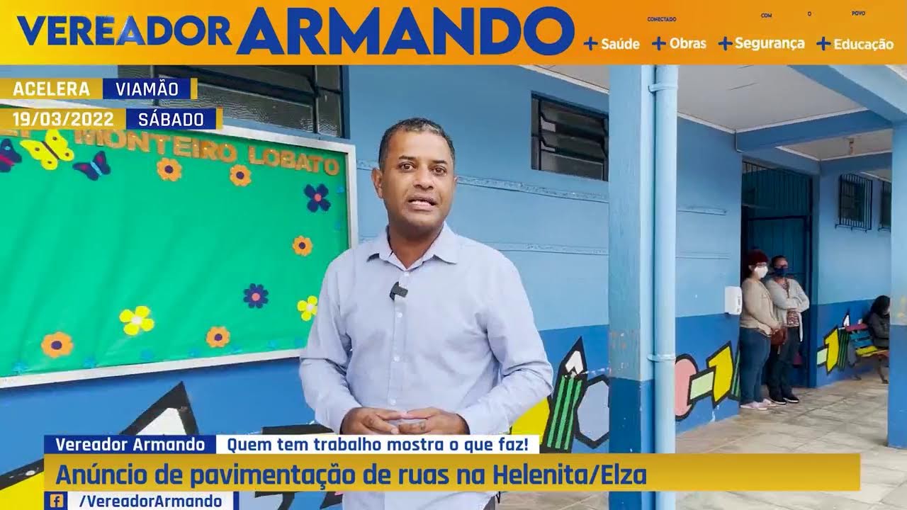 ⁣20/03/2022 - Entrega e inaugurações de obras e serviços à comunidade de Viamão