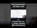 #5 #LIVE5 Programando Sistema do ZERO com Java - JSP - HTML - CSS - Mysql #coding #livecode #java