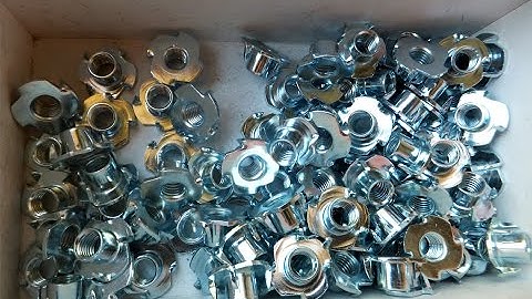 Home climbing wall - installing T-nuts - how fast it can be?