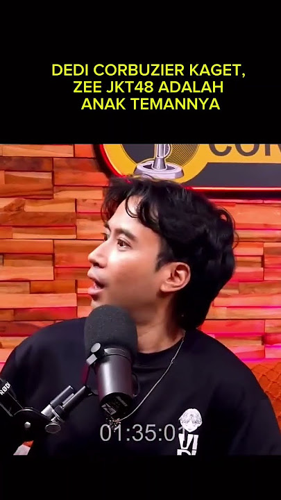 Download lagu Deddy Corbuzier dan Vidi kaget, Zee adalah anak Fadly #podcast #komedi #zeejkt48 #freyajkt48