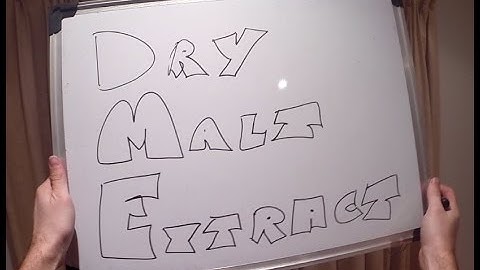 How to Dissolve Dry Malt Extract
