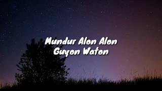 Lirik Ilux - Mundur Alon Alon (Cover by Arvian Dwi Pangestu)