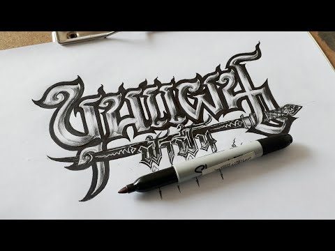 ออกแบบตัวอักษรสวยๆ ขุนแผน ฟ้าฟื้น สไตล์ชัย Calligraphy Thai Desing Khun-Phaen