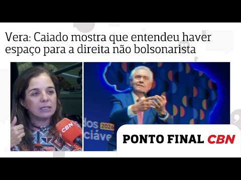 Vera Magalhães: Caiado shows he understands there is room for a non-Bolsonarista right-wing candi...