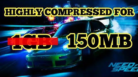 Need for speed most wanted highly compressed for ppsspp in android // by jaguar gaming world