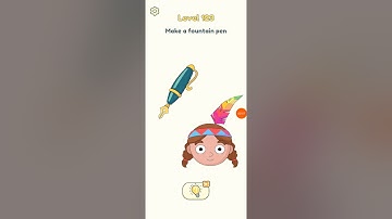 DOP 2 Level 123 Make a fountain pen Gameplay walkthrough solution