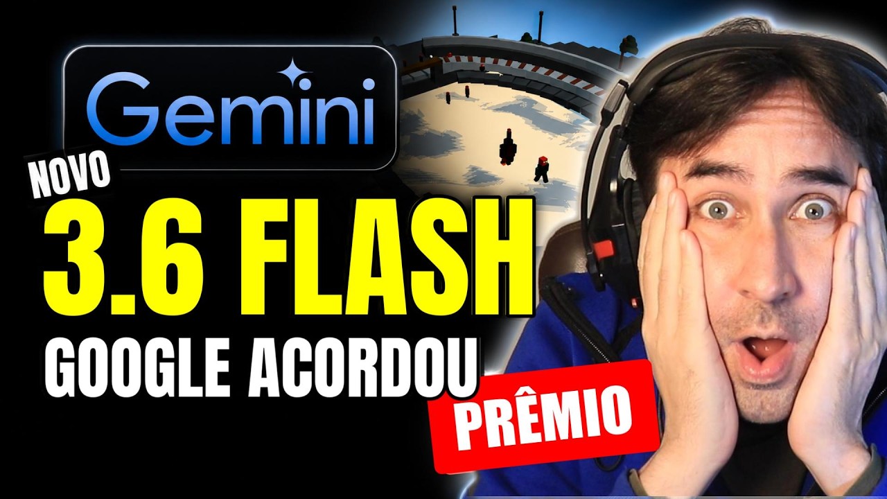 NOVO Gemini 3.6 Flash Liberado Tira a Google da Geladeira e Junto vem o 3.5 Flash-Lite e o Cyber