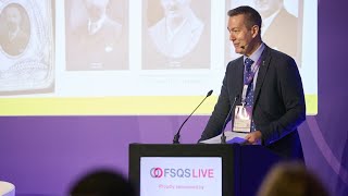 Nick Turner, CEO at NFU Mutual speaks at FSQS Live 2025
