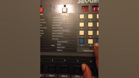 Sequential Circuits TOM 80s Drum machine