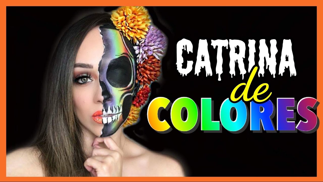 CATRINA DE COLORES: Mas fácil de lo que parece... - YouTube