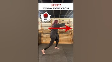 How To Do a FEINT + RIGHT CROSS 🥊 #Shorts #Boxing #MMA