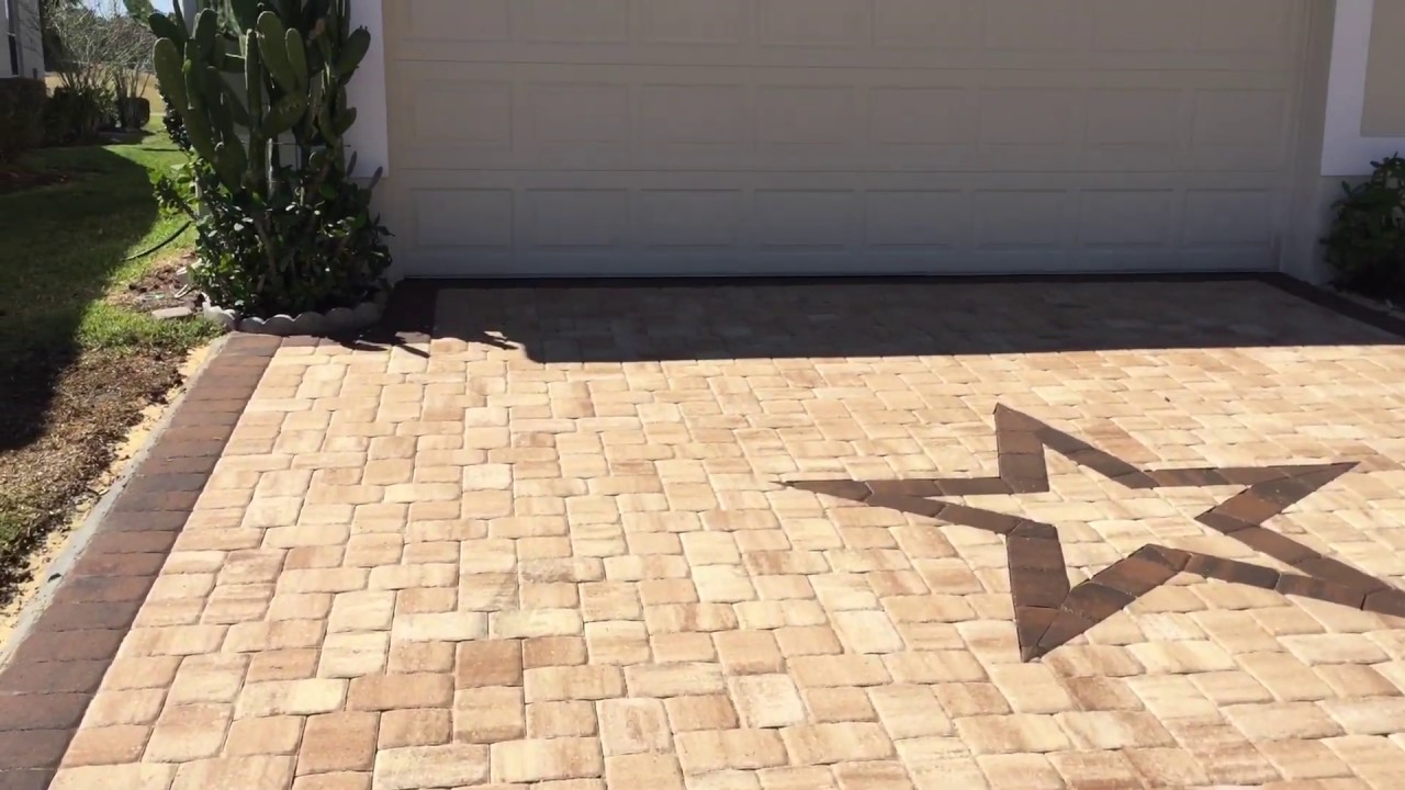Brick Paver Driveway Installation Design in Orlando 4075753935 YouTube