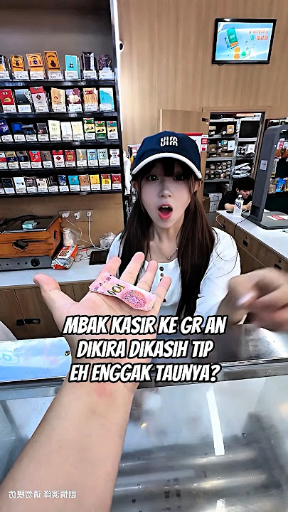 The cashier is so funny‼️The ending is hilarious 😂