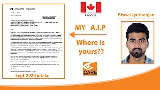 Canada student visa (AIP) for Sept-2020 Intake