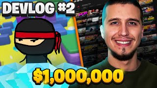 Celebrity 30 Days Of Game Development - Road To $1,000,000 With Game Development Net Worth