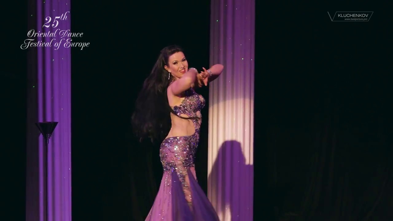Queenie belly dance Amal Hayati at 25th Oriental Festival of Europe