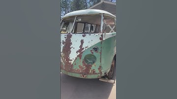 1965 split vw bus. Would you buy this? #vwbus #johnhasabus #vwlife