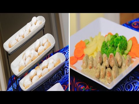 طريقة عمل كفتة دجاج بصوص الروزماري