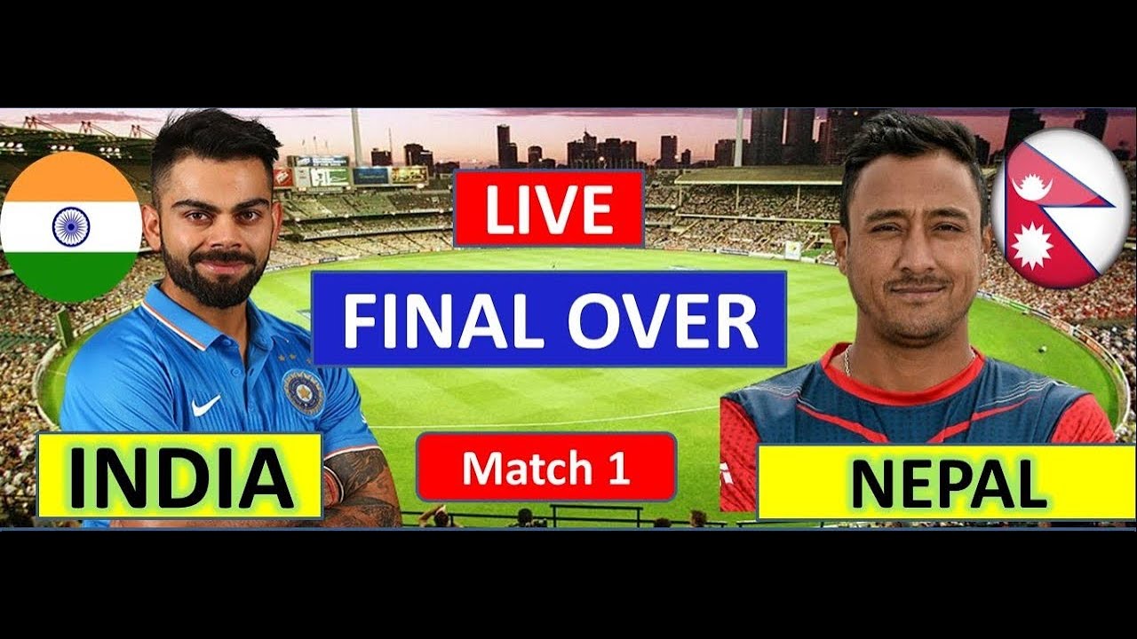 NEPAL VS INDIA LIVE CRICKET MATCH PS4 LIVE GAME PLAY YouTube