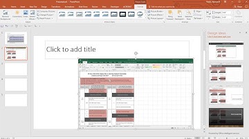 Inserting Screenshots into PowerPoint