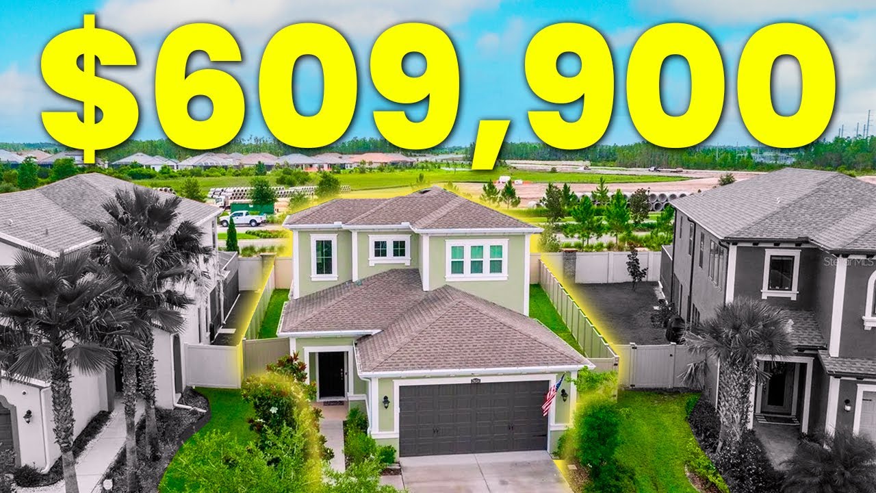 Tour a Ridiculous 609.9k Wesley Chapel Pool Home in Estancia Community