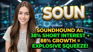 SoundHound AI: 38% Short Interest + 88% Growth = Explosive Squeeze! | SOUN Stock Analysis