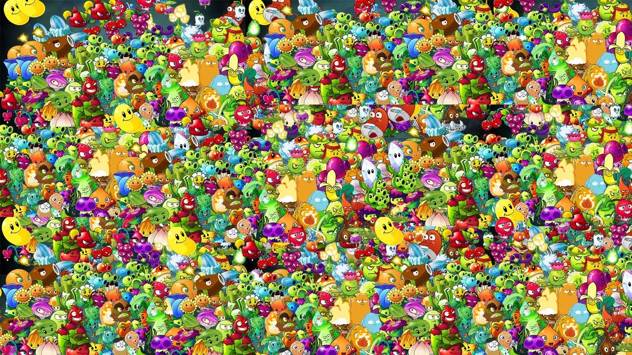 Can You Beat Plants vs Zombies 2 New All Plant all plants max level ...