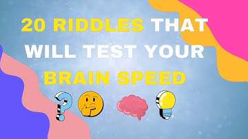🧠 Can You Solve These 20 Riddles? 🤯 Mind-Blowing Brain Teasers | Ultimate Riddle Challenge 2025